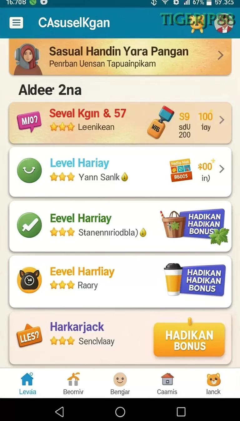 Cuplikan layar KAKRP — pengaturan akun