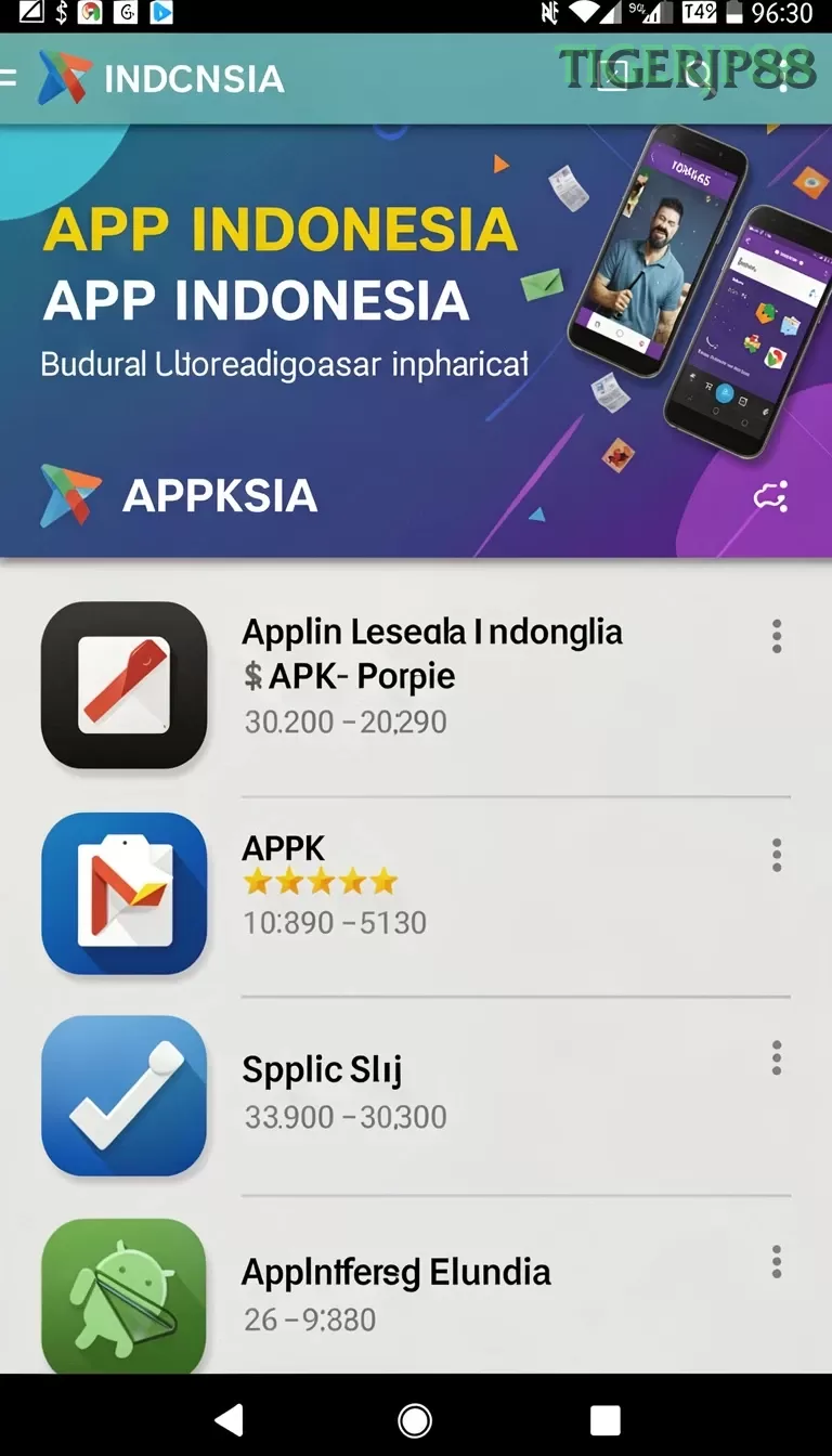 Cuplikan layar LANGITHOKI — menu navigasi